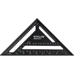 Uholník hliníkový stavebný s pätkou 300 mm STALCO PERFECT