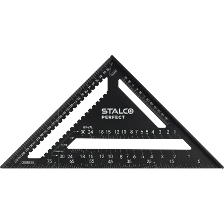 Uholník hliníkový stavebný s pätkou 300 mm STALCO PERFECT