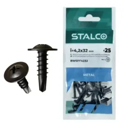 Skrutka TEX samovrtná montážna s podložkovou hlavou fosfátová (PH2) 4,2 x 16 mm blister (50 ks)