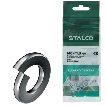 Podložka pružná DIN127B M6 mm ZN - blister (12 ks)