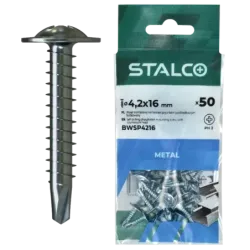 Skrutka TEX samovrtná montážna s podložkovou hlavou ZN (PH2) 4,2 x 13 mm blister (50 ks)