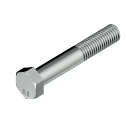 Skrutka metrická 6H s čiastočným závitom DIN931 M12 x 60 mm tvrdosť 8.8 ZN (100 ks)