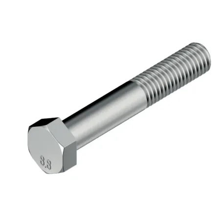 Skrutka metrická 6H s čiastočným závitom DIN931 M24 x 120 mm tvrdosť 8.8 ZN (10 ks)