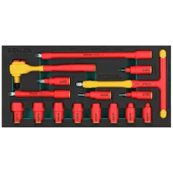 Sada nástrčných kľúčov 1000V 16 dielna CrV vložka EVA STALCO