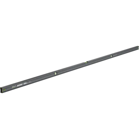 Vodováha hliníková VSERIES 2x zvislá libela antracitová 250 cm STALCO PERFECT (na objednávku)