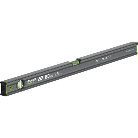 Vodováha hliníková VSERIES magnetická antracitová 80 cm STALCO PERFECT