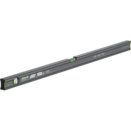 Vodováha hliníková VSERIES magnetická antracitová 100 cm STALCO PERFECT