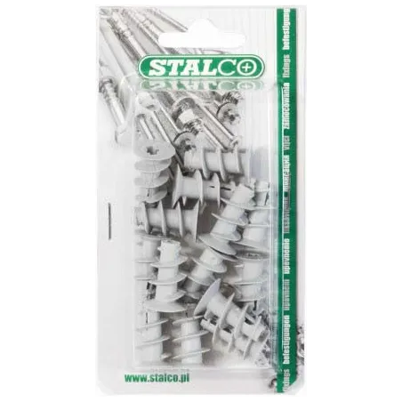 Hmoždinka "driva" do sádrokartónových stien priem. vŕtania: Ø7mm , skrutka: 3,5-4,0mm , 14 ks 1/12/72