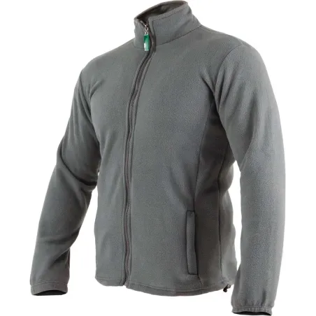 Mikina flisová pánska XL sivá 1/20