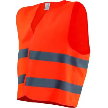 Reflexná vesta Shine - XL oranžová 1/10