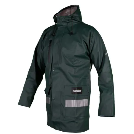 Nepremokavá bunda XXXL zelená 1/20