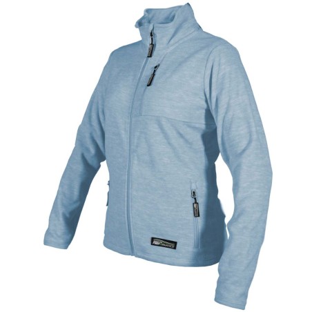 Mikina fisová dámska Navas W - XL belasá melange 1/10
