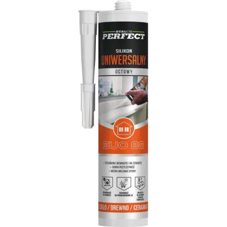 Univerzálny silikón octový bezfarebný