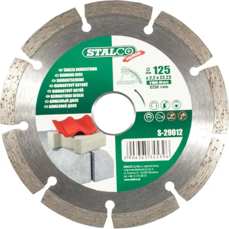 Diamantový kotúč segmentový Ø230 x 2,8 x 22,23 mm 1/25