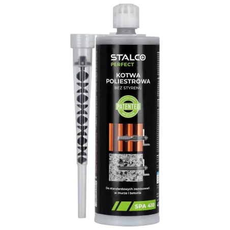 Chemická kotva poliesterová bez styrénu 410 ml